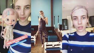 Emma Roberts | Instagram Story | 31 May 2018