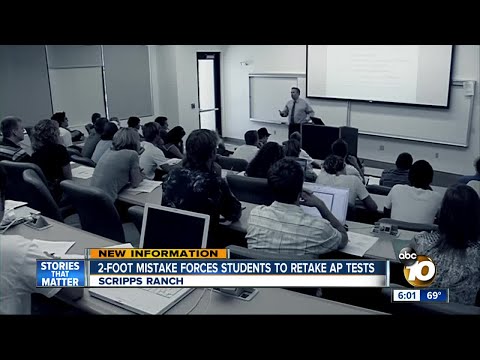 Hundreds of Scripps Ranch students forced to retake AP...