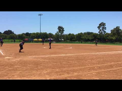 Kalie Toy, California Grapettes , Schroeder 14u Irvine 08/02/18 01:24 PM, #Play 11