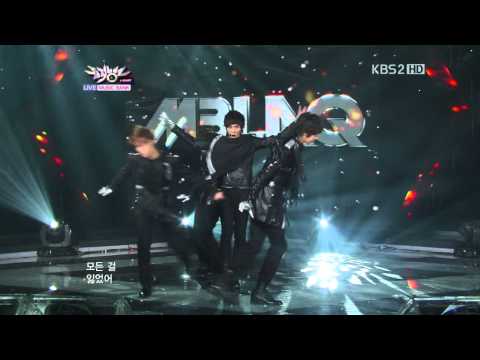 110211 MBLAQ - Stay (on Music Bank)
