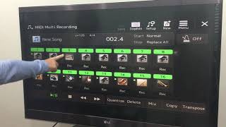 Download lagu Multi-Track recording using a style on Yamaha PSRSX900 mp3