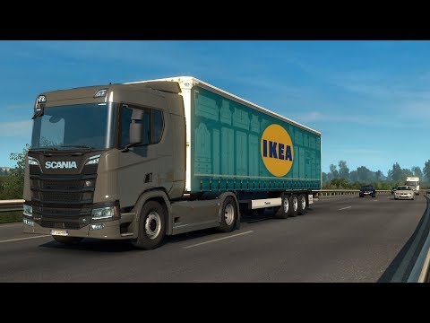 ETS 2 1.32 - ProMods 2.31 - SCANIA R520 V8 - Trip: Rennes - Le Havre
