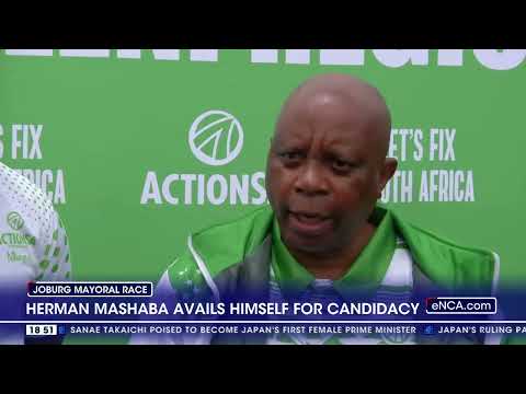 Mashaba ready to challenge Zille for Joburg mayoral seat
