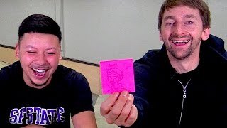 AARON IS A CARTOON CHARACTER | BRAILLE MAIL #2