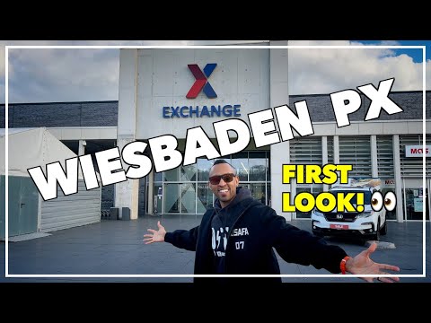 FULL Tour: Military PX Exchange Wiesbaden Germany!