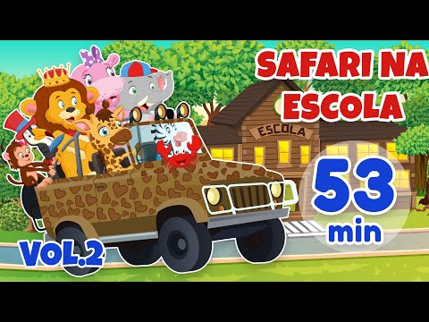 Safari na Escola Vol.2 - Giramille 53 min | Desenho Animado Musical