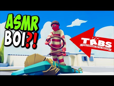 ASMR?! POISON LASSO BOI vs Every Faction - TABS LEGACY UPDATE MODS GAMEPLAY