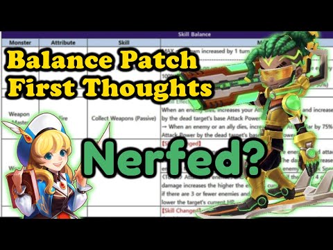Balance Patch Pre Notice Is Out! First Thoughts (Summoners War)