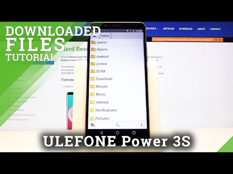 How to Locate Downloads in Ulefone Power 3S – File Manager
