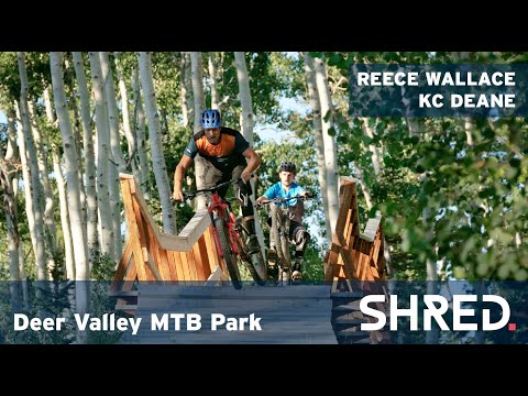 Getting Technical: Reece Wallace and KC Deane Chase Each Other in the Deer Valley MTB Park