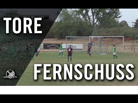 Schöner Schlenzer unter die Latte l Tor von Blerand Soshi (VfL 96 Halle)