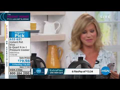 Instant Pot Viva 6Quart 9in1 Programmable Pressure Cooker