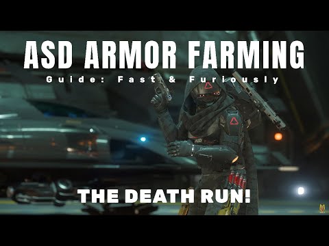 4.3 Rare ASD Armor Farming Guide & Route: The Death Run Route!!! | Star Citizen Gameplay 4k
