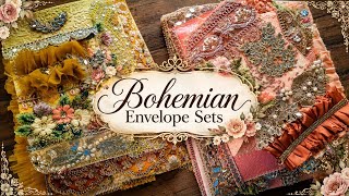 Bohemian envelope sets | flip through | boho needs
