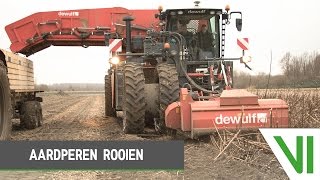 Aardperen rooien | Loonbedrijf Corné Vinke | Cabinepraat