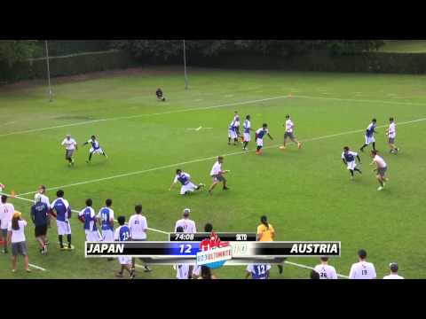 WU23 2015 | Japan vs Austria - Quarterfinal (Open)