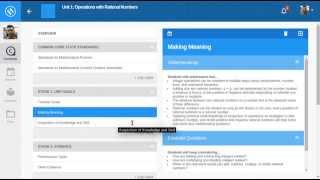 Take a Tour - OpenCurriculum Premium / Curriculum