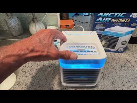 Material: Plastic Personal ARCTIC AIR MINI COOLER, Upto 20 ft at