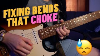 How I fixed the buzz and bend choke on my guitar