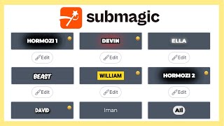 How I Create These Viral Captions with Submagic (in 3 clicks)
