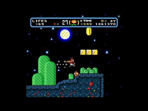 SMW Custom Music - Super Mario Galaxy - Purple Comet (V2)