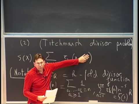 Distribution of arithmetic functions (1/6), Emmanuel Kowalski (ETH Zuerich) [2015]