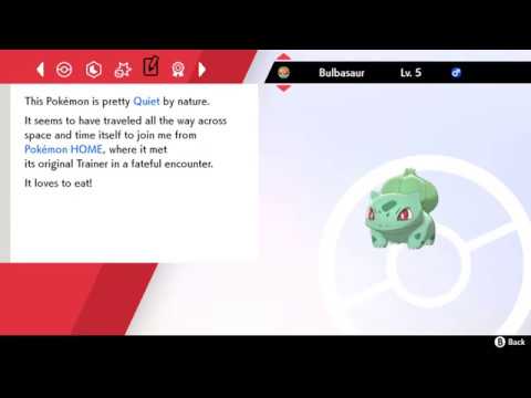 All Pokemon Home Event Pokemon