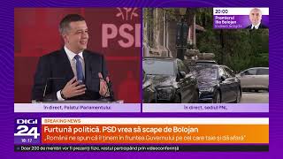 Ediție specială. Bolojan rămâne fără susținerea PSD, vot covârșitor în rândurile social-democraților