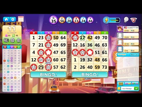Fun game bingo voyage play about 2 minutes - YouTube
