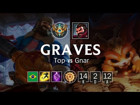 Graves Top vs Gnar - BR Grand Master Patch 8.24