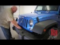 Rock Hard 4x4 Patriot Series Front Winch Plate for Factory Plastic Bumper - JK