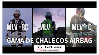 HIT-AIR - GAMA DE CHALECOS AIRBAG PARA MOTO
