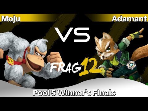 [Frag For Cancer 12][Smash 4 Singles][Pool 5 Winners Finals] Adamant (Fox) vs Moju (Donkey Kong)