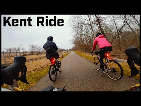 Gravel Bikes on Pavement | New Brewery in Kent Ride | Freedom Trail | Cuyahoga Falls - Akron - Kent