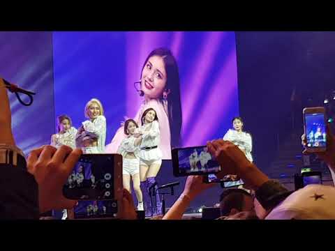 180915 Music Bank in Berlin Somi rollercoaster and gashina cover