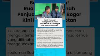 BANJIR BANTUAN! Ruang Tamu Rumah Penjual Es Kue Asal Bogor Kini Penuh Perabotan