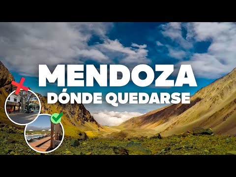 WHERE TO STAY IN MENDOZA! Best areas and cheap hotels!