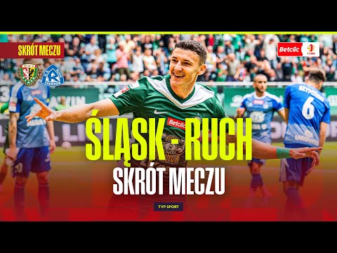 SUMMARY: ŚLĄSK WROCŁAW - RUCH CHORZÓW. BATTLE OF FORMER EKSTRAKLAS PLAYERS! BETCLIC 1 LIGA