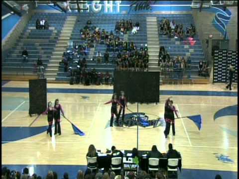Beaumont Highschool winterguard for sharp international at Rialto 3-17-12 Bulletproof