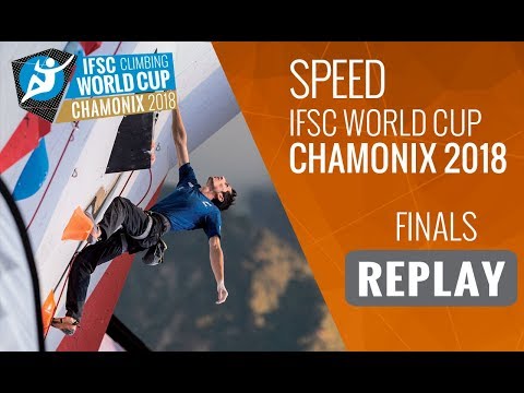 IFSC Climbing World Cup Chamonix 2018 - Speed - Finals - Men/Women
