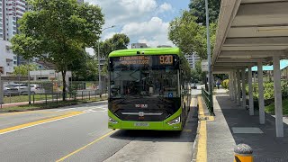 Download lagu SMRT Buses Zhongtong LCK6126EVG N12 [SG3501P] on Feeder 920 mp3