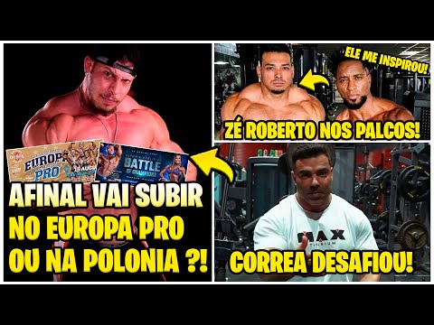 RAMON DINO VAI SUBIR NO EUROPA PRO OU NA POLONIA? CORREA FAZ DESAFIO! ZE ROBERTO NOS PALCOS !