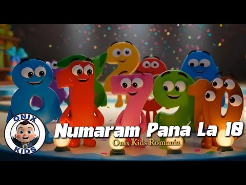 🔢 Numărăm până la 10 | După Unu Vine Doi | Învață Numerele | Animație 3D | Onix Kids Romania 1️⃣2️⃣