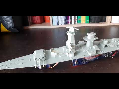 1/350 ﻿admiral Graf Spee test -1