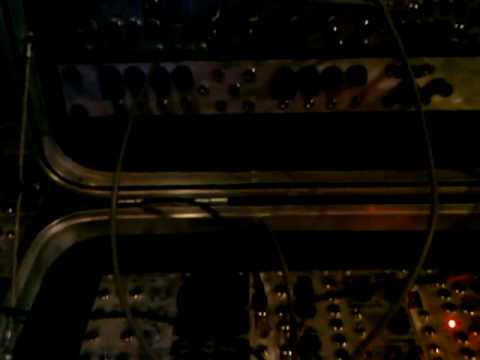 Analog Modular/Metal Scupture with Transducer. Dee Briggs + Soy Sos