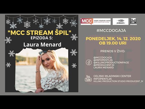 MCC stream ŠPIL: Laura Menard