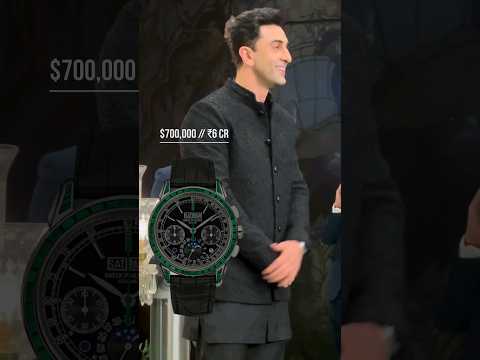 Ranbir Kapoor's 6 CR Watch ⌚️🔥
