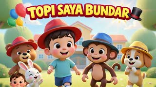 Download lagu Topi Saya Bundar 🎩| Lagu Anak Terbaru 2026 | Lagu TK Lucu & Ceria mp3