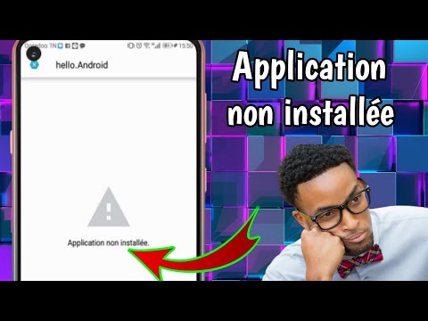 How to fix the app not installed issue