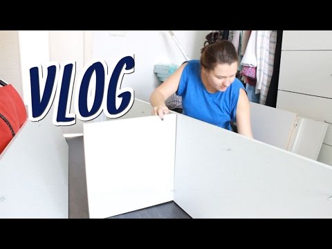VLOG: КАК САША МЕБЕЛЬ СОБИРАЛА)) IKEA и Леруа Мерлен